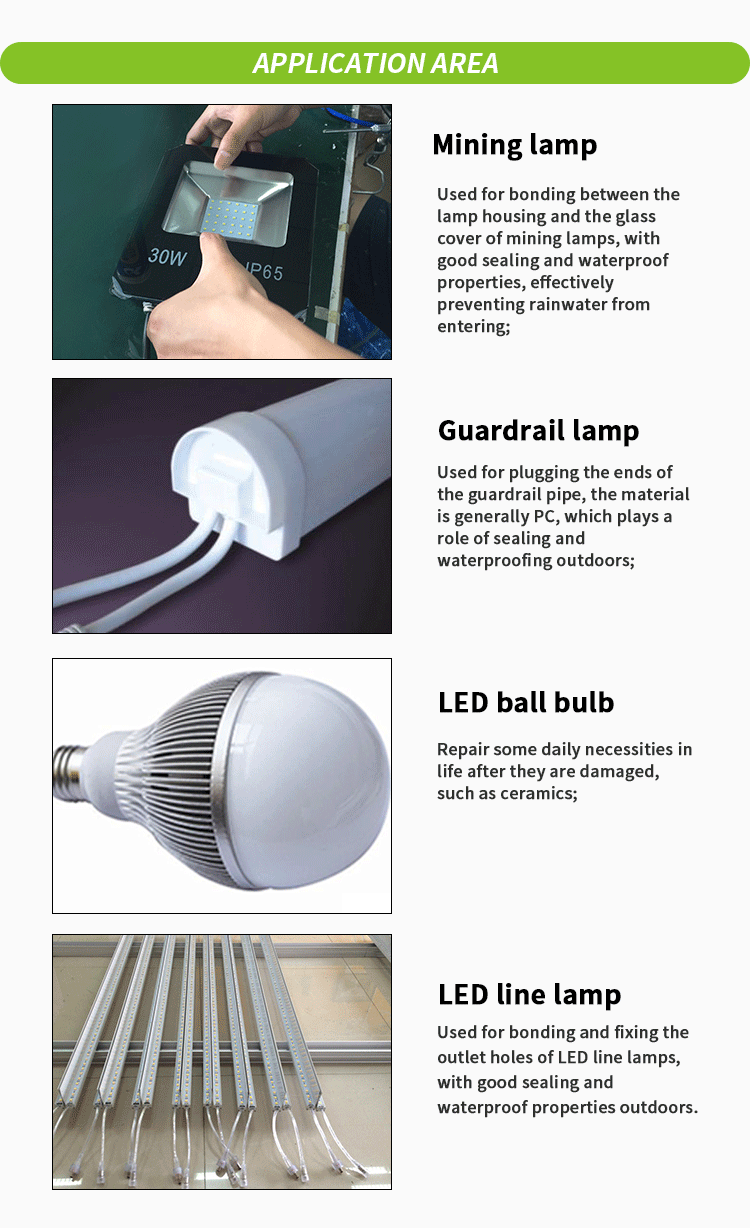 RTV-1 Silicone Adhesive For Led Lights